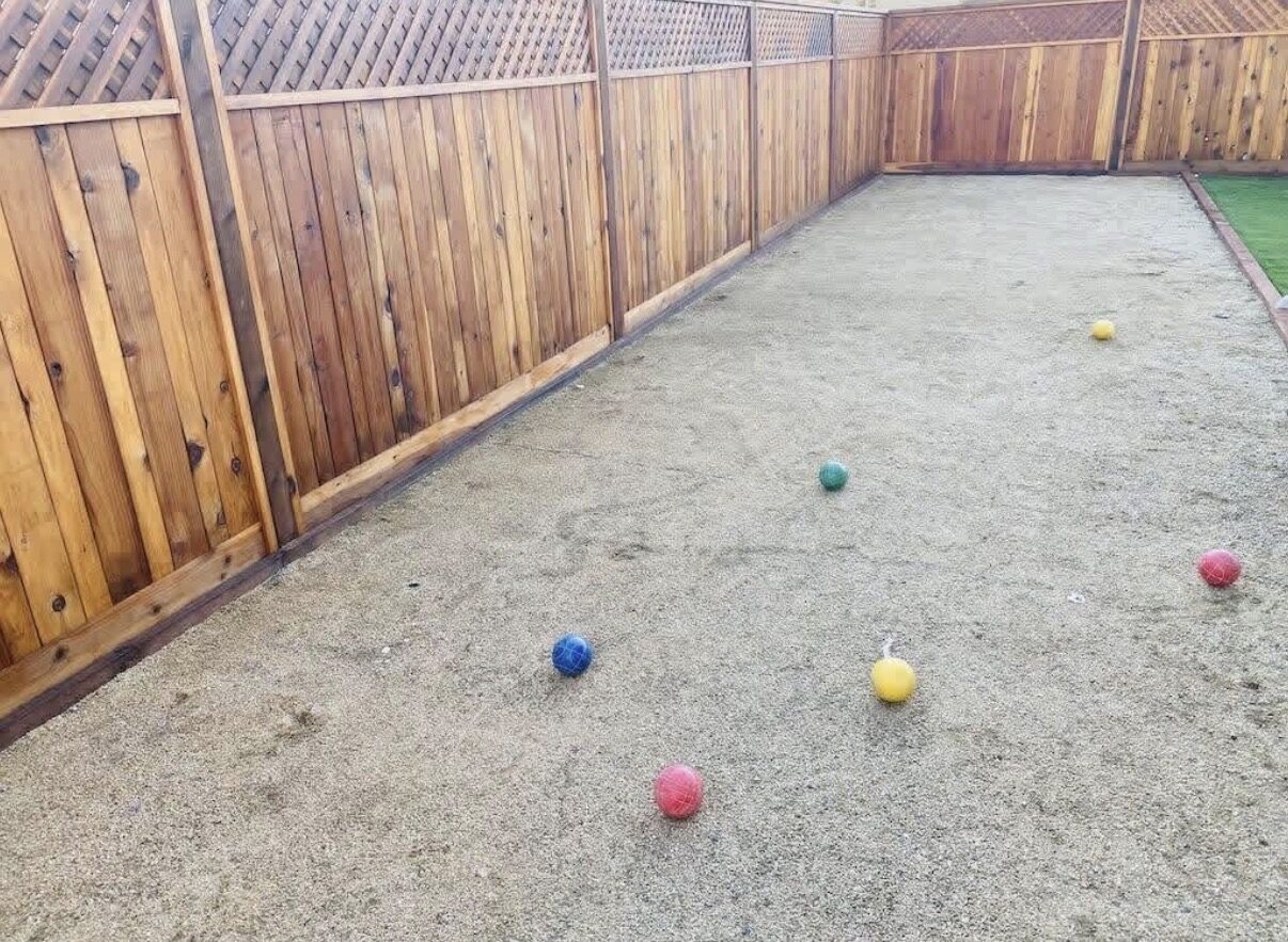 Bocce court